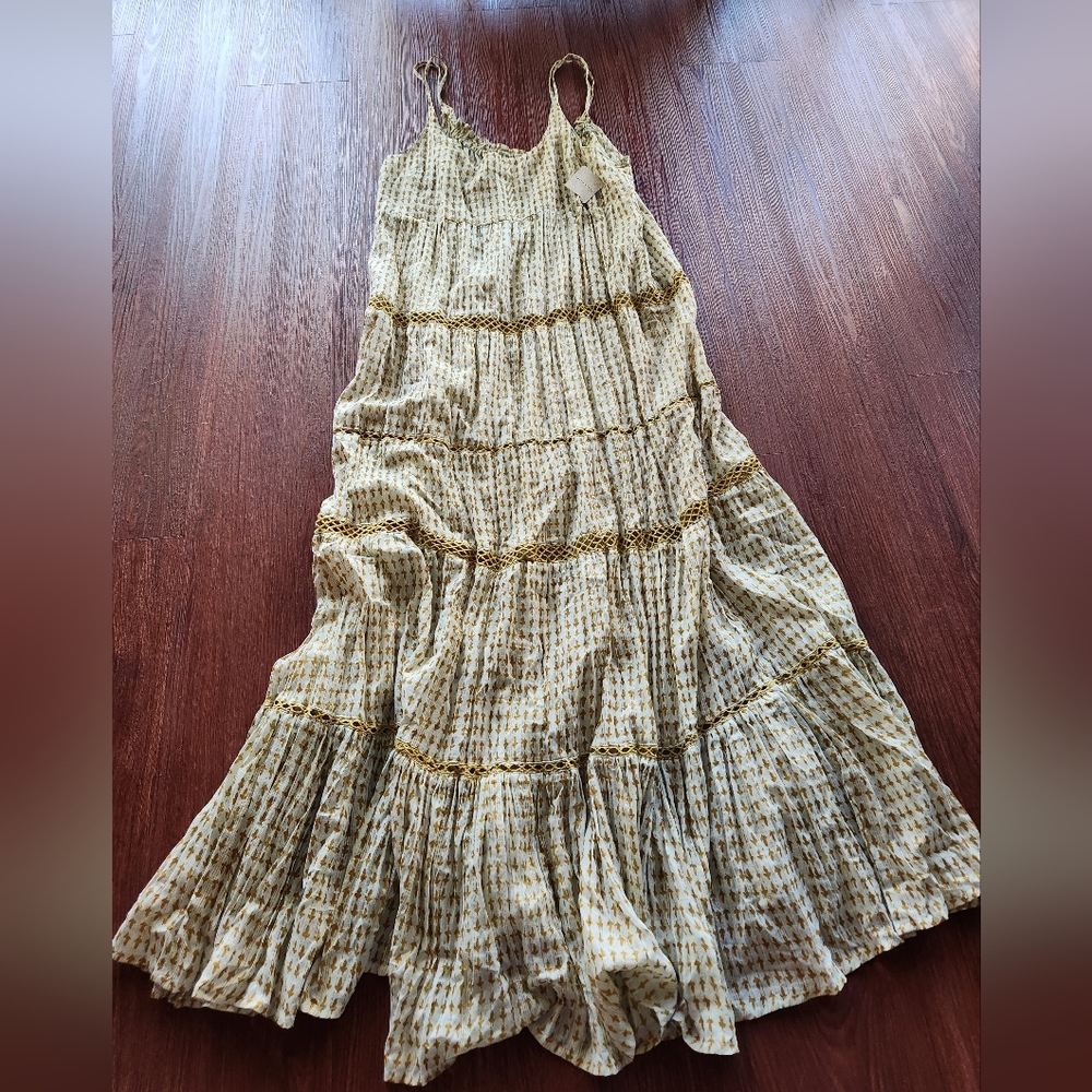 Free People NWT Intimatley Midnight Dance Msxi Dress - Picture 4 of 5